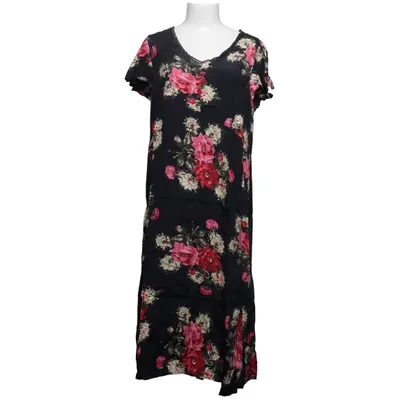 Dress (Black, Red, Multicolored) from Charmant Viscose