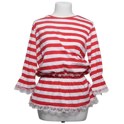 T-shirt à manches longues (Rouge, Blanc) de Deiters Coton