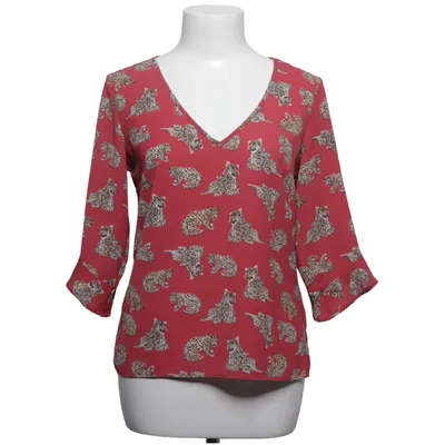 Blus (Leopard Ruffle Blouse) från Pelagiza Elastan, Polyester