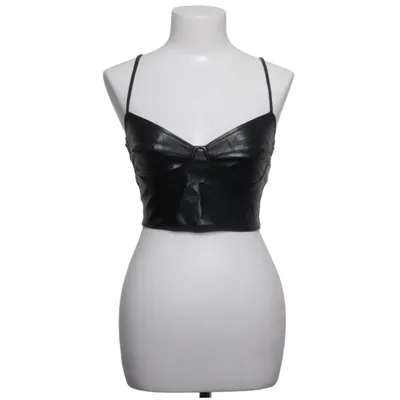 Crop top (Black) from Stradivarius Polyester, Polyurethane