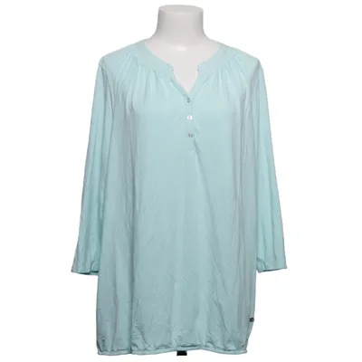 Henley shirt (Blue) from Walbusch Elastane, Viscose