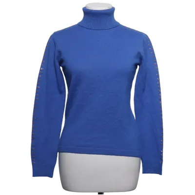 Turtleneck (Blue) from Roccobarocco Acetate, Acrylic, Polyamide, Wool