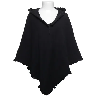 Poncho (Black) from Blooming with Love Cotton, Elastane