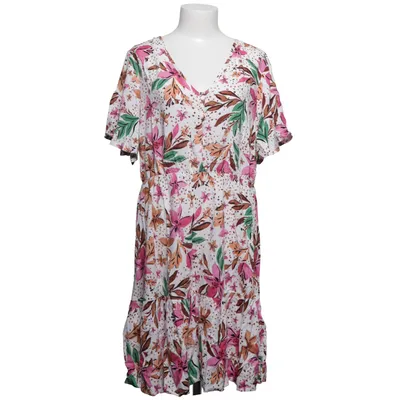 Dress (White, Pink, Green) from Roxy Viscose