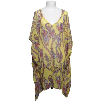 Kaftankjole (Gul, Flerfarvet) fra Accessories MQ Polyester