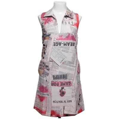 Robe (Blanc, Rouge, Multicolore) de Desigual Élasthane, Polyester