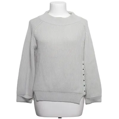 Sweater (Gray) from Schumacher Cotton, Leather