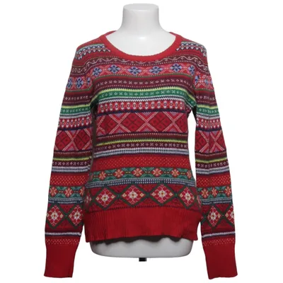 Weihnachtspullover (Rot, Mehrfarbig) von L.O.G.G by H&M Angora, Baumwolle, Polyamid, Viskose