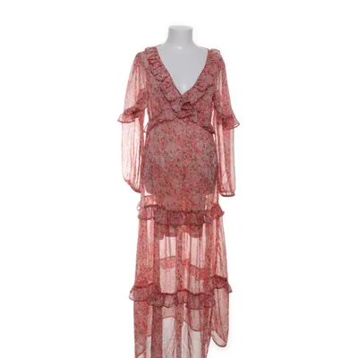Maxi dress (Pink, Multicolored) from Stradivarius Polyester