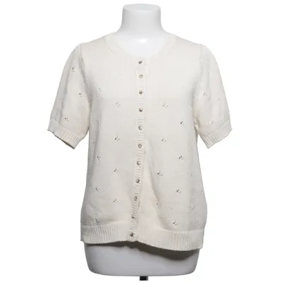 Cardigan (White) from La Maille Sézane Organic cotton, Polyester