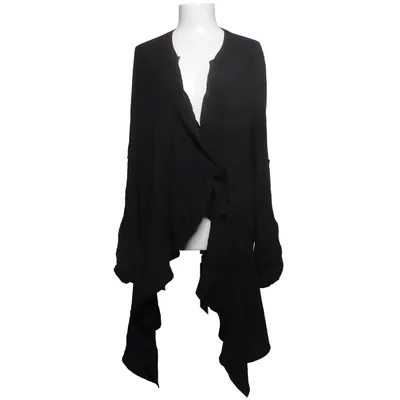 Cardigan (Sort) fra Olars Ulla Elastan, Viscose, Uld