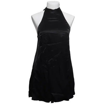 Halterneck dress (Black) from Zara Viscose