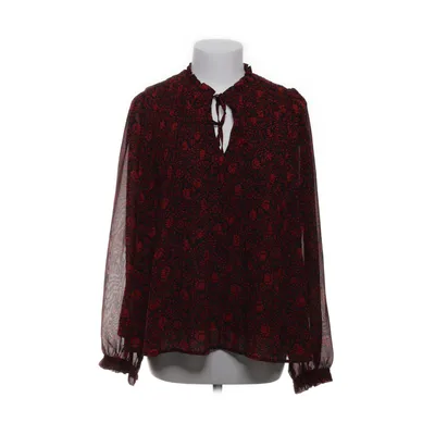 Blouse (Noir, Rouge) de Mango