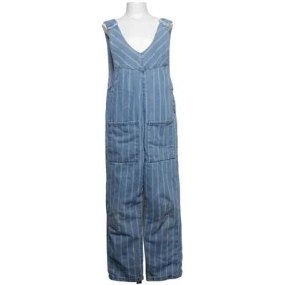 Hängselbyxor (Blå, Vit) från Zara Kids Bomull