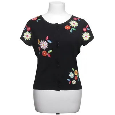 Cardigan (Noir, Multicolore) de Wivica Oest Soie, Viscose