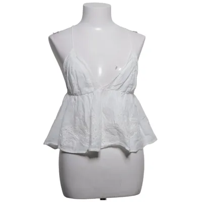 Tanktop  (Hvid) fra Zara Bomuld, Polyester
