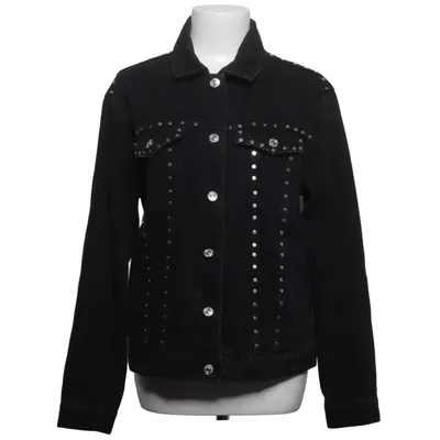 Jeansjacke (Schwarz) von Mango Denim Baumwolle
