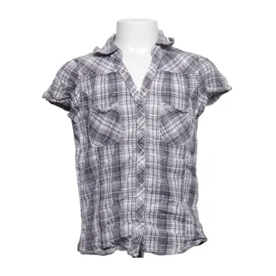 Korte mouwen shirt (Grijs, Wit) van H&M Young Katoen