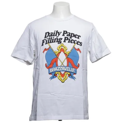 T-shirt (Hvid, Flerfarvet) fra Daily Paper x Filling Pieces Bomuld