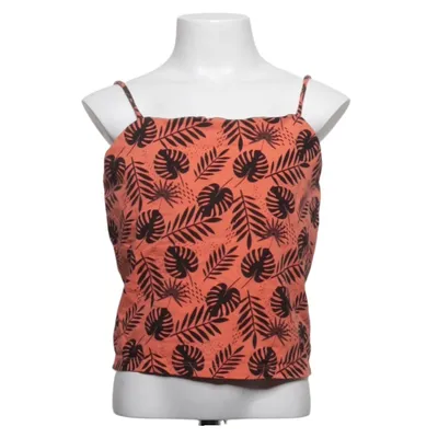 Crop top (Orange, Sort, Flerfarvet) fra XOXO Friends Bomuld, Elastan
