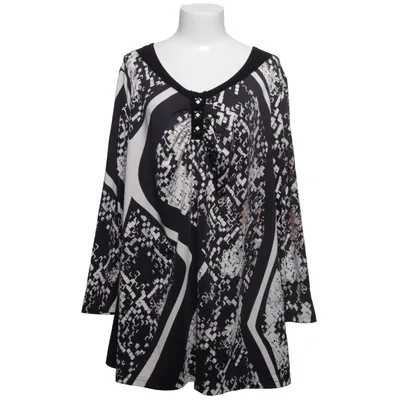 Blouse (Zwart, Wit, Meerkleurig) van Alessa W Collection