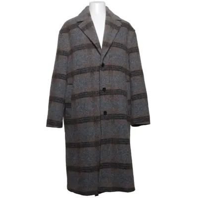 Manteau (Gris, Marron) de H&M Polyester, Laine