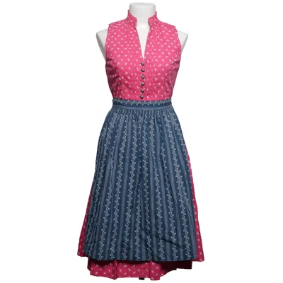 Dirndl (Rose, Bleu, Blanc) de Hammerschmid Coton