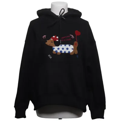 Capuchon sweater (Zwart, Meerkleurig) van Bluoltre Katoen, Polyester