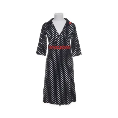 Wrap dress (Black, White, Red) from Margot Weinreich Mikkelsen Cotton, Elastane