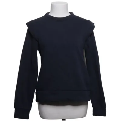 Sweatshirt (Blue) from Pieces Cotton, Polyester