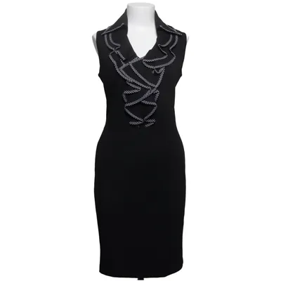 Jurk (Zwart) van Blanc Nature Elastaan, Polyamide, Viscose
