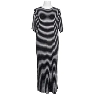Maxi jurk (Zwart, Wit) van Zara Woman Collection