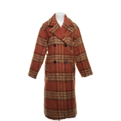 Winter coat (Orange, Brown, Yellow) from Warehouse Acrylic, Polyester, Wool