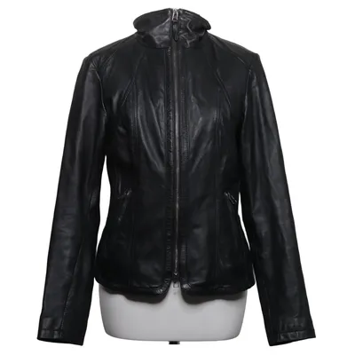Veste en cuir (Noir) de 7 eleven