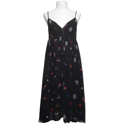 Jurk (Zwart, Meerkleurig) van ALIX Polyester, Viscose