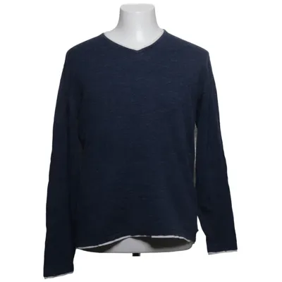 Pullover (Blue) from Nils Sundström Cotton
