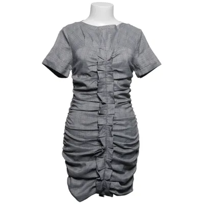 Robe (Noir, Blanc) de Lucy Wang Polyester