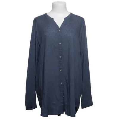Blouse (Blauw) van Fransa Viscose
