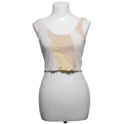 Crop top (Beige, Flerfärgad) från Pull & Bear Bomull