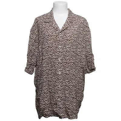 Chemise à manches courtes (Marron, Blanc) de Redefined Rebel Viscose