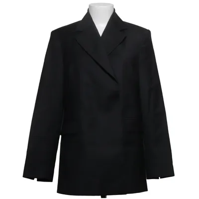 Kavaj (Svart) från Dagmar Acetat, Elastan, Återvunnen polyester, Viskos, Ull