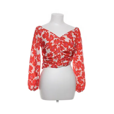Crop top (Red, White, Multicolored) from Loavies Polyester