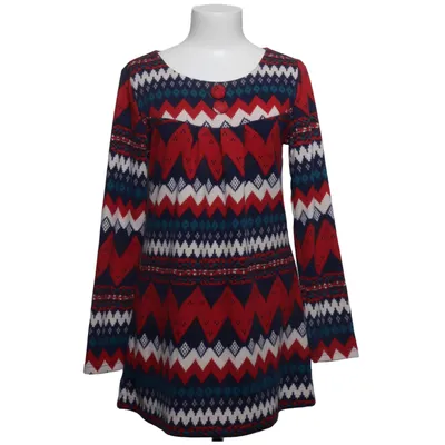 Jurk (Rood, Blauw, Meerkleurig) van Mymo Polyester