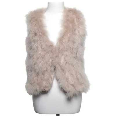 Outer vest (Beige) from Hallhuber Donna Fur