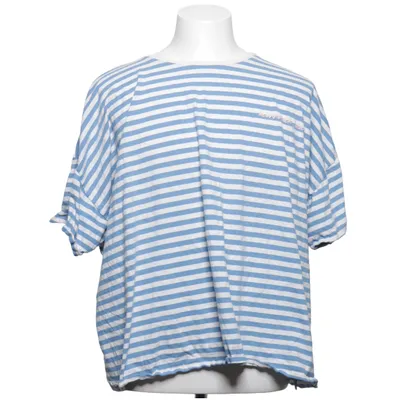 T-shirt (Blauw, Wit) van Studio Untold Katoen