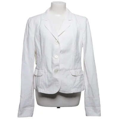 Blazer (White) from Armani Jeans Cotton