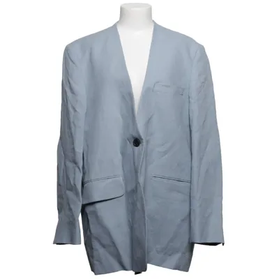 Blazer (Blue) from Arket Linen, Viscose