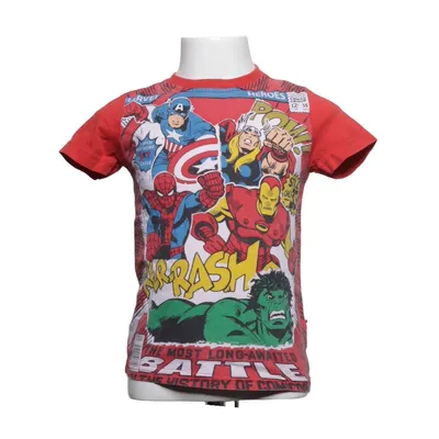 T-shirt (Röd, Flerfärgad) från Marvel Comics Bomull