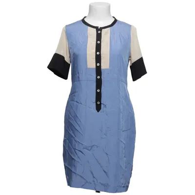 Dress (Blue, Black, Beige) from Cotélac Cupro, Polyester