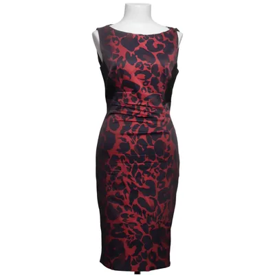 Jurk (Rood, Zwart) van Karen Millen Acetaat, Elastaan, Polyamide, Viscose